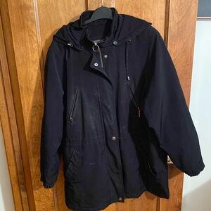 LIZ CLAIBORNE women’s jacket - LARGE - small hole on right pocket